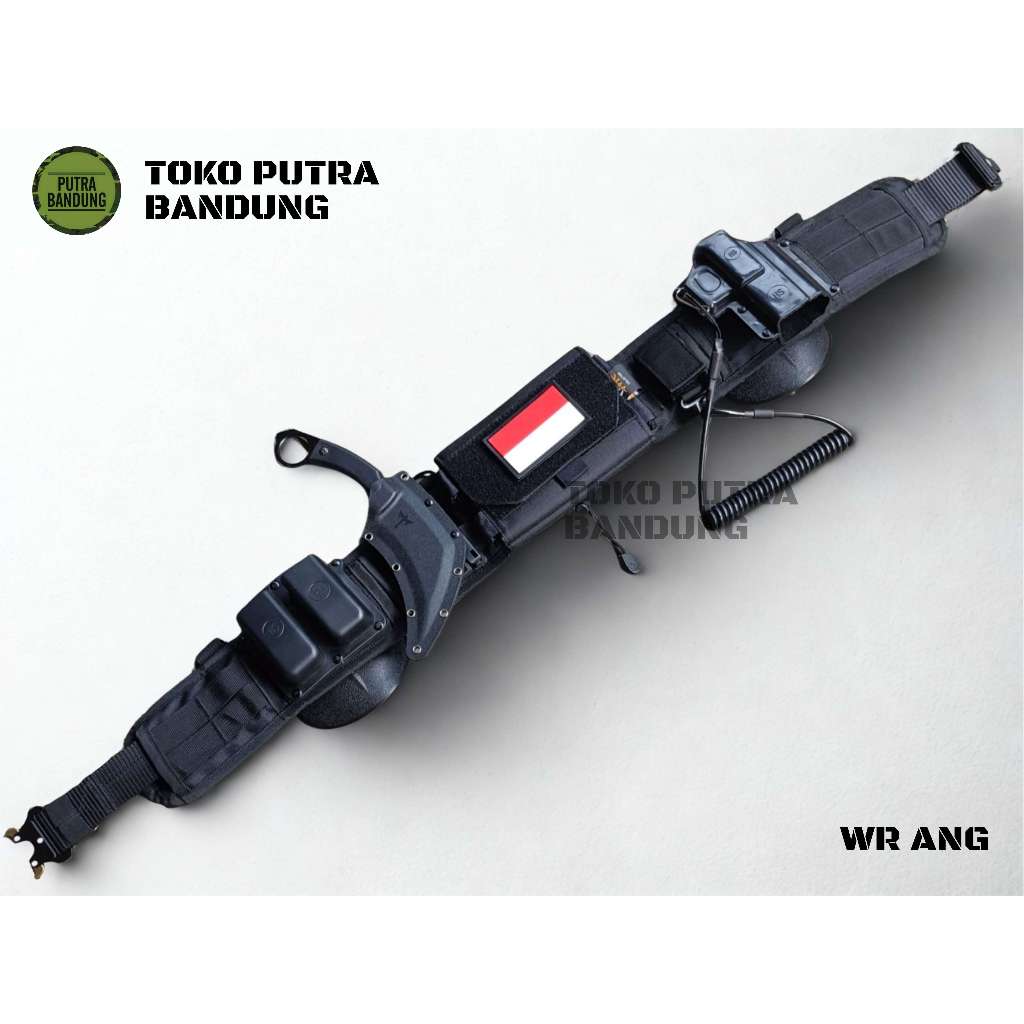 Kopel Set Besi Full Set / Kopel Tactical Hitam Full Set / Kopel Full Set