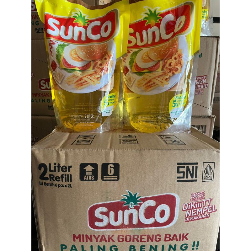 

MINYAK GORENG SUNCO 2L 1 KARTON