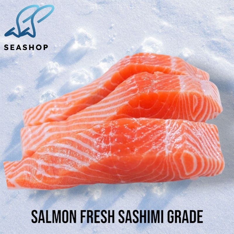 

Salmon Segar Sashimi Grade - Salmon Fillet Norwegia