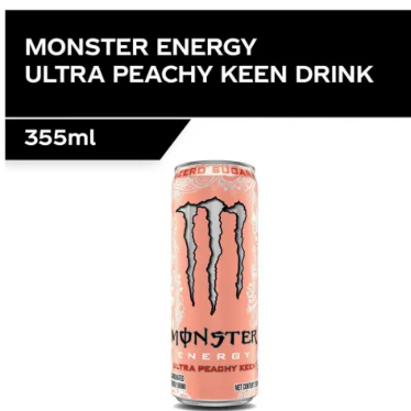 

Monster Energy Zero Sugar Ultra Peachy Keen