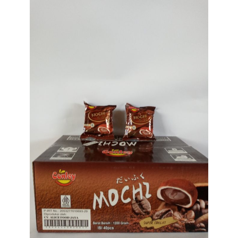 

Mochi kue halal super coklat isi 40pcs