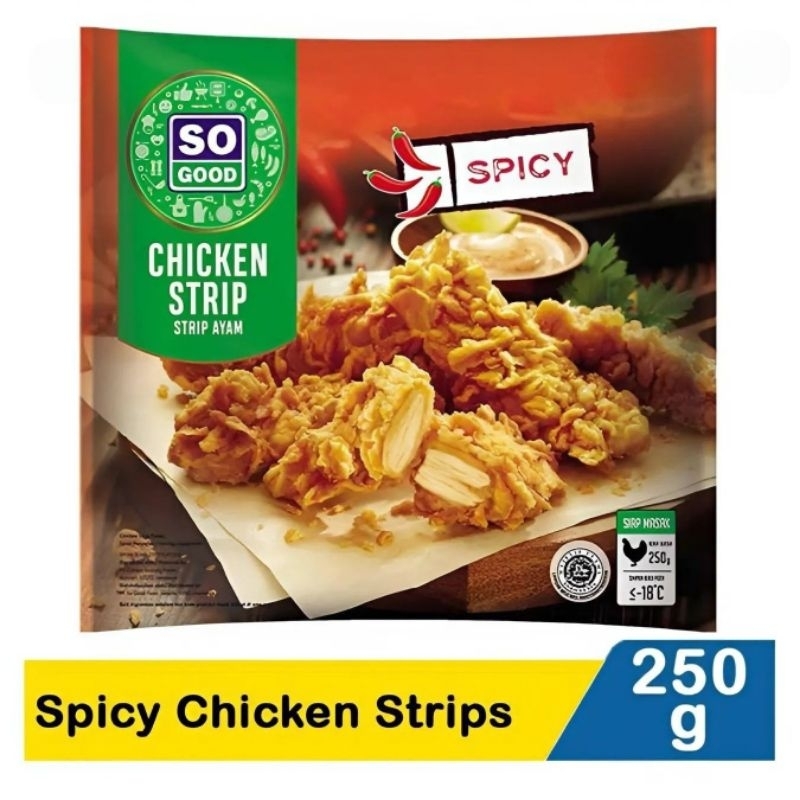 

So Good Spicy Chiken Strips 250G