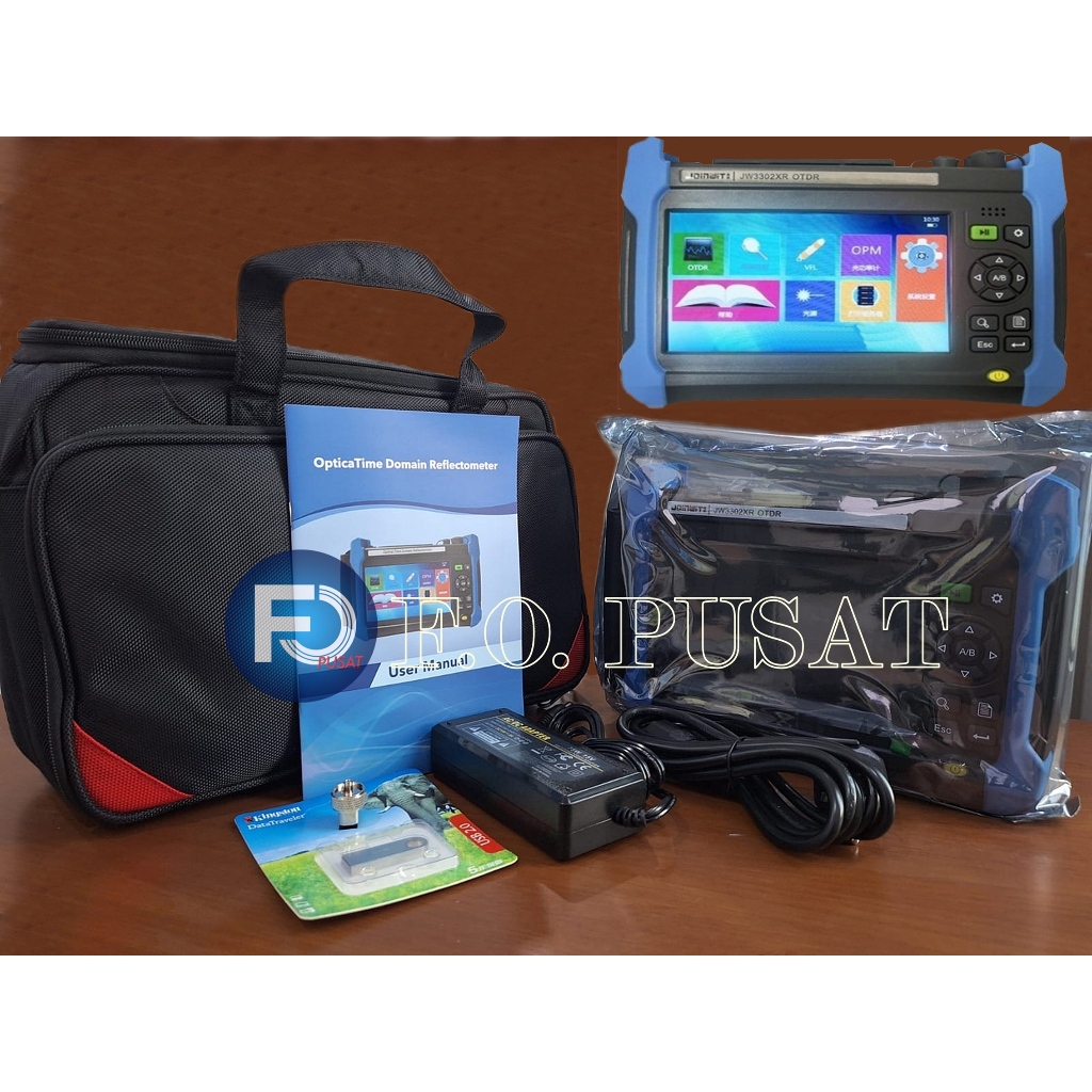 OTDR JOINWIT JW3302XR ORIGINAL 32dB / otdr jw3302xr tembus splitter