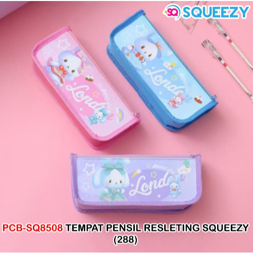 

SQUEEZY - Tempat Pensil Resleting Kain PC Rabbit SQ-8508
