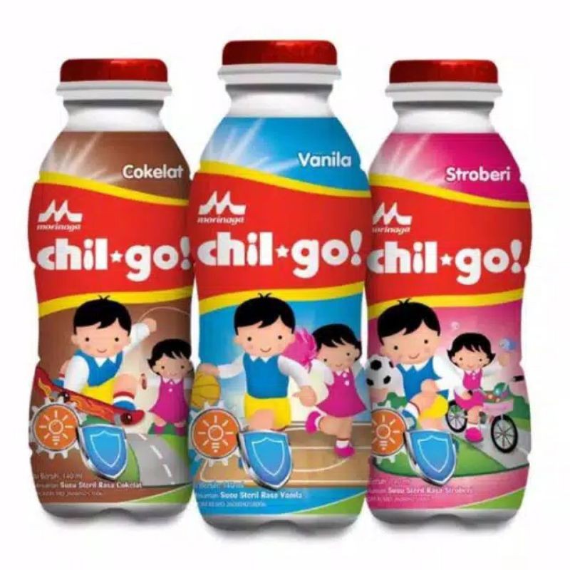 

Chil Go Coklat, Strawberry, Vanilla 130ml