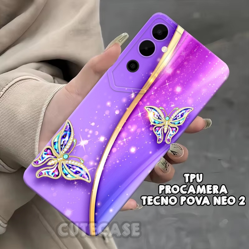 (CS01)Softcase Tecno Pova Neo 2 - Casing Tecno Pova Neo 2- Motif case Anime - Tecno - Softcase Tecno