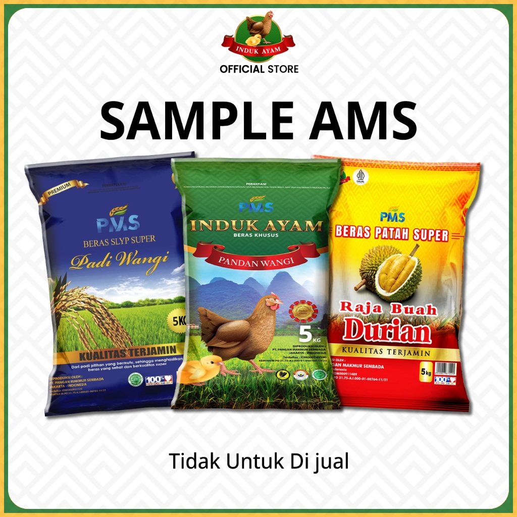

[SAMPLE AMS] Beras Sample - (TIDAK UNTUK JUAL)