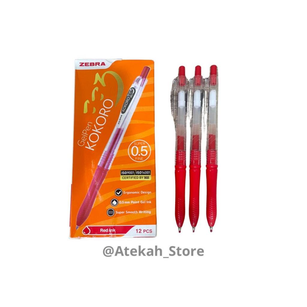 

Pulpen Kokoro Merah – Tinta Lancar dan Nyaman Digunakan
