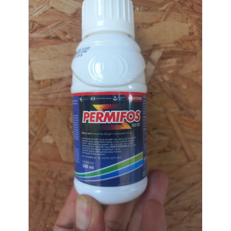 Permifos 555 Ec kemasan 100 ml// Obat Ulat dan belalang