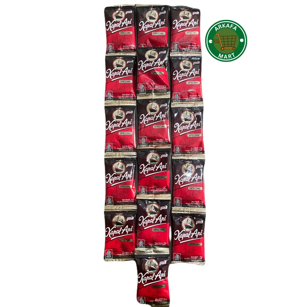 

(1 RENCENG ISI 10 PCS) Kapal Api Mini Renceng SP Special Pure 6 Gram Eceran Isi 10 Renceng