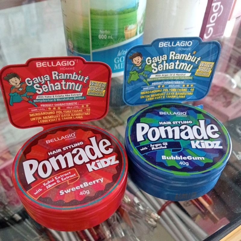 BELLAGIO POMADE KIDZ 40GR | MINYAK RAMBUT ANAK