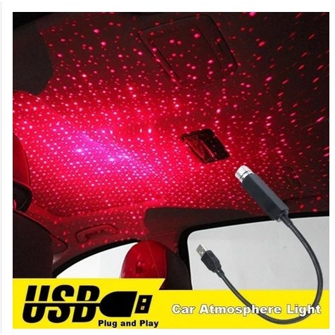 Led Car Lampu Led Langit Kabin Mobil Dekorasi Interior Rumah Lampu Hias Lampu Led Usb / LAMPU LED LA