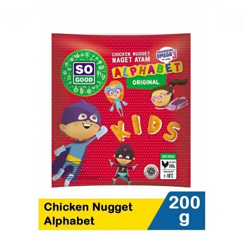 

So Good Chicken Nugget Alphabet 200G