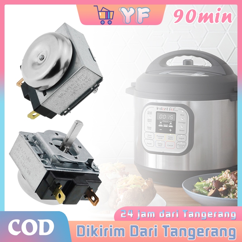 Switch Timer Otomatis Microwave / Rotary Automatic Oven Timer Switch / Timer Oven 90 Menit