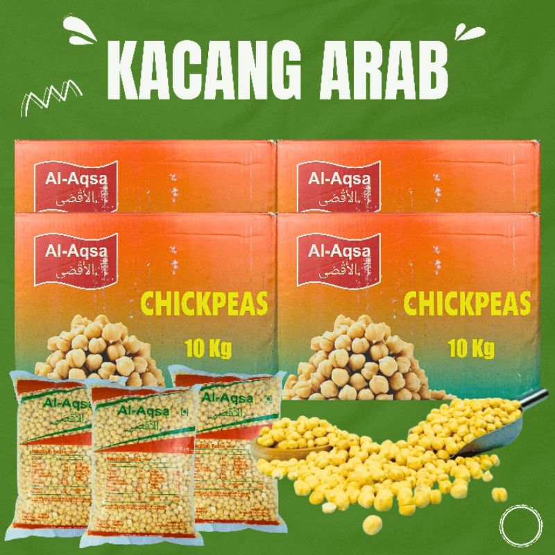 

Kacang Arab Chickpeas, kacang Humus, Hamus 1kg