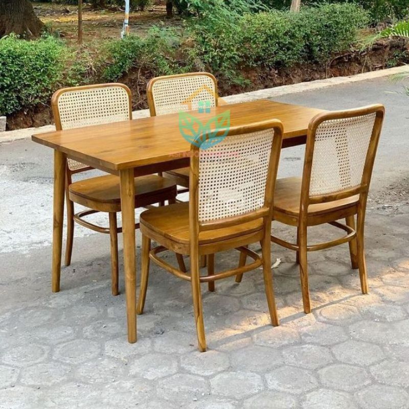 Kursi Cafe Kevin / Kursi Cafe Rotan / Kursi Cafe Modern / Kursi Meja Makan / Kursi Meja Jati Jepara 