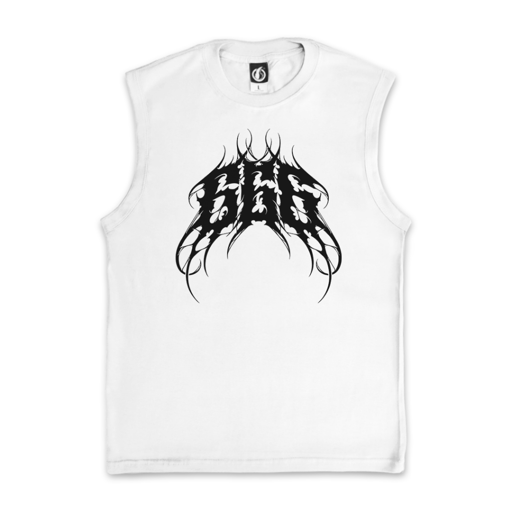 DEATHLESS KAOS SINGLET | SL VALEFAR | PUTIH | TANKTOP | SINGLET SERIES
