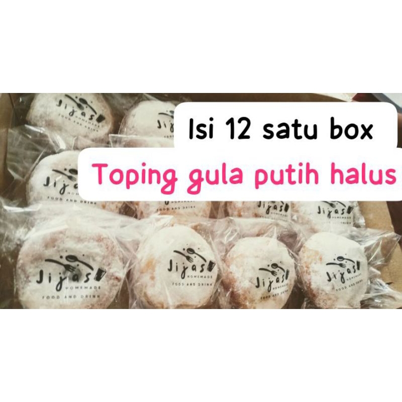 

donat kentang toping gula halus