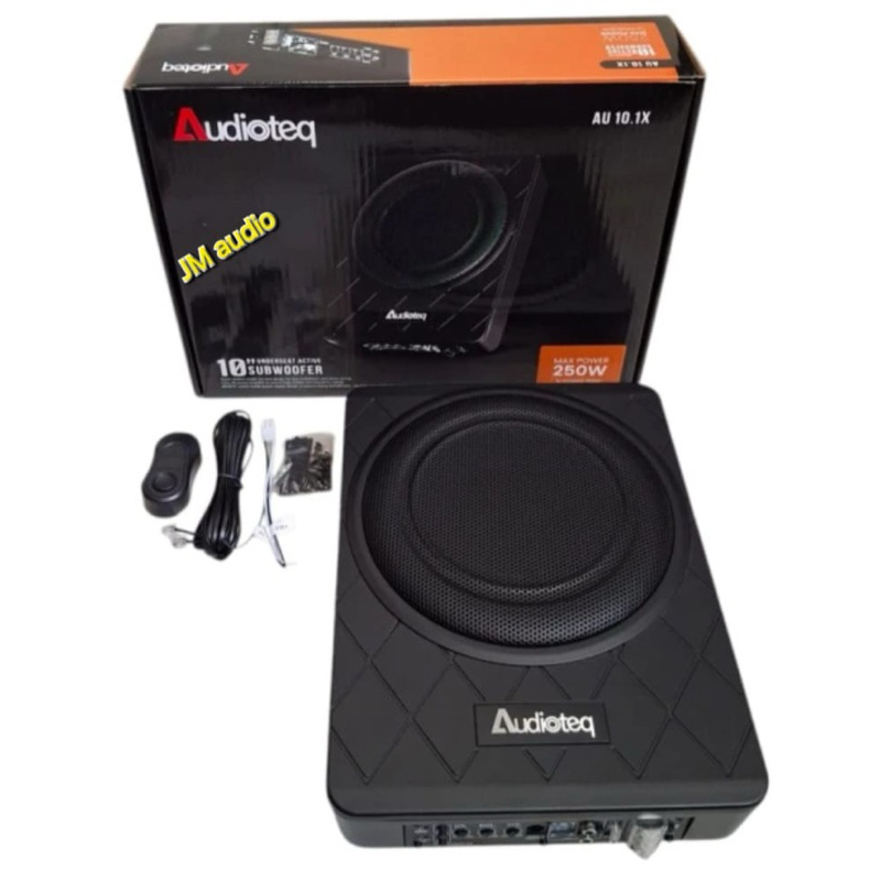 Speaker ACTIVE BASS KOLONG 10inch Audioteq AU-10.1X Max 250Watt (MOBIL) Universal