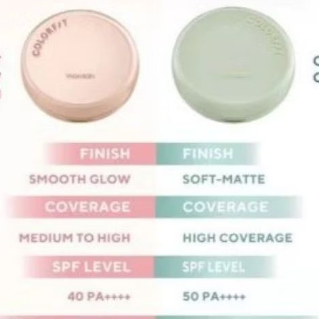 Wardah colorfit cushion series