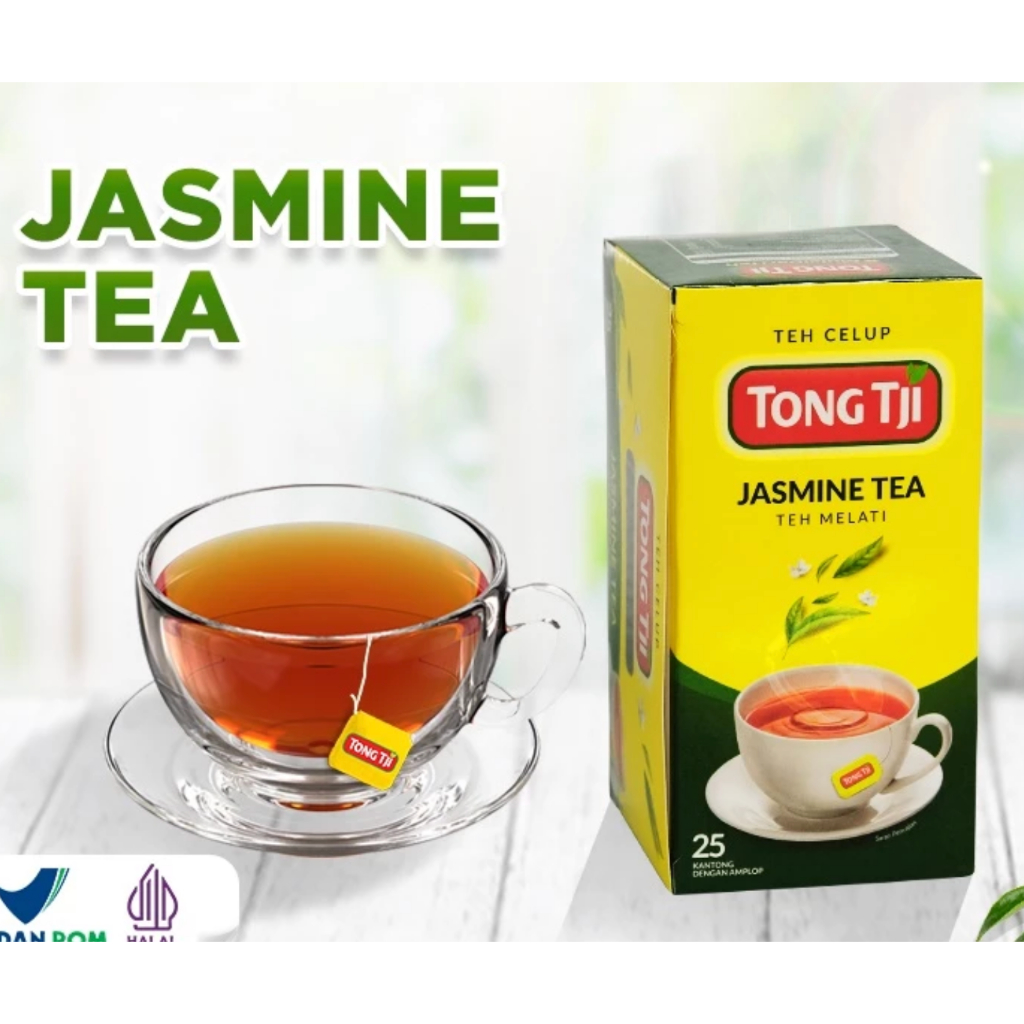 

TONG TJI JASMINE TEA AMPLOP ISI 25 TONG TJI AMPLOP TEH CELUP TONG TJI