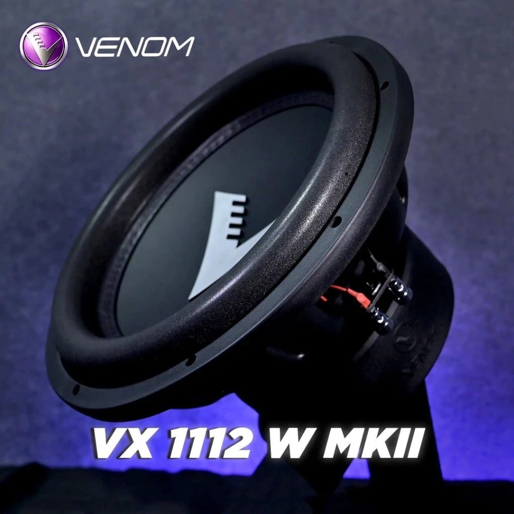 Subwoofer Venom VX1112W & VX 1112 W MKII Double Coil Original Venom