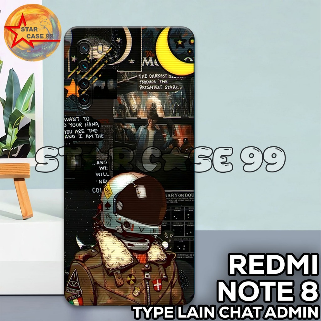 Softcase redmi note 8 /S18/Motif/case redmi note 8/casing redmi note 8/silikon