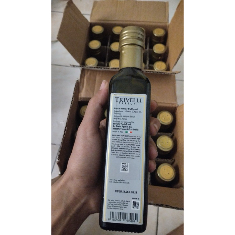

TRIVELLI BLACK TRUFFLE OIL 250ml 24pcs