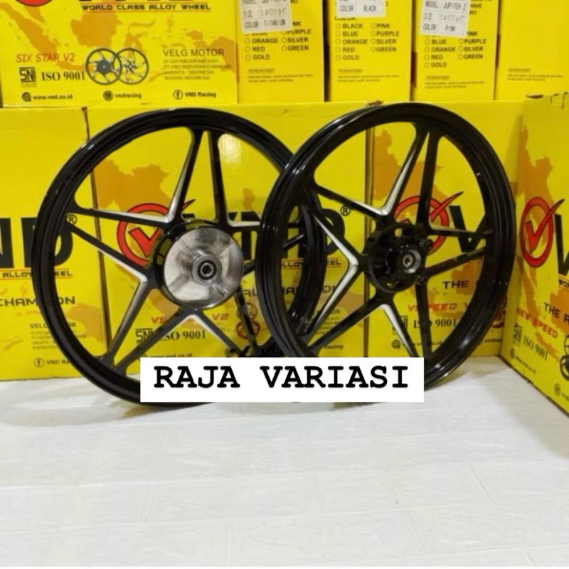 VELG VND RACING VSPEED V2 140x17 160x17 JUPITER Z MX OLD F1ZR VEGA R ZR 140 160 RING 17 V SPEED V 2 