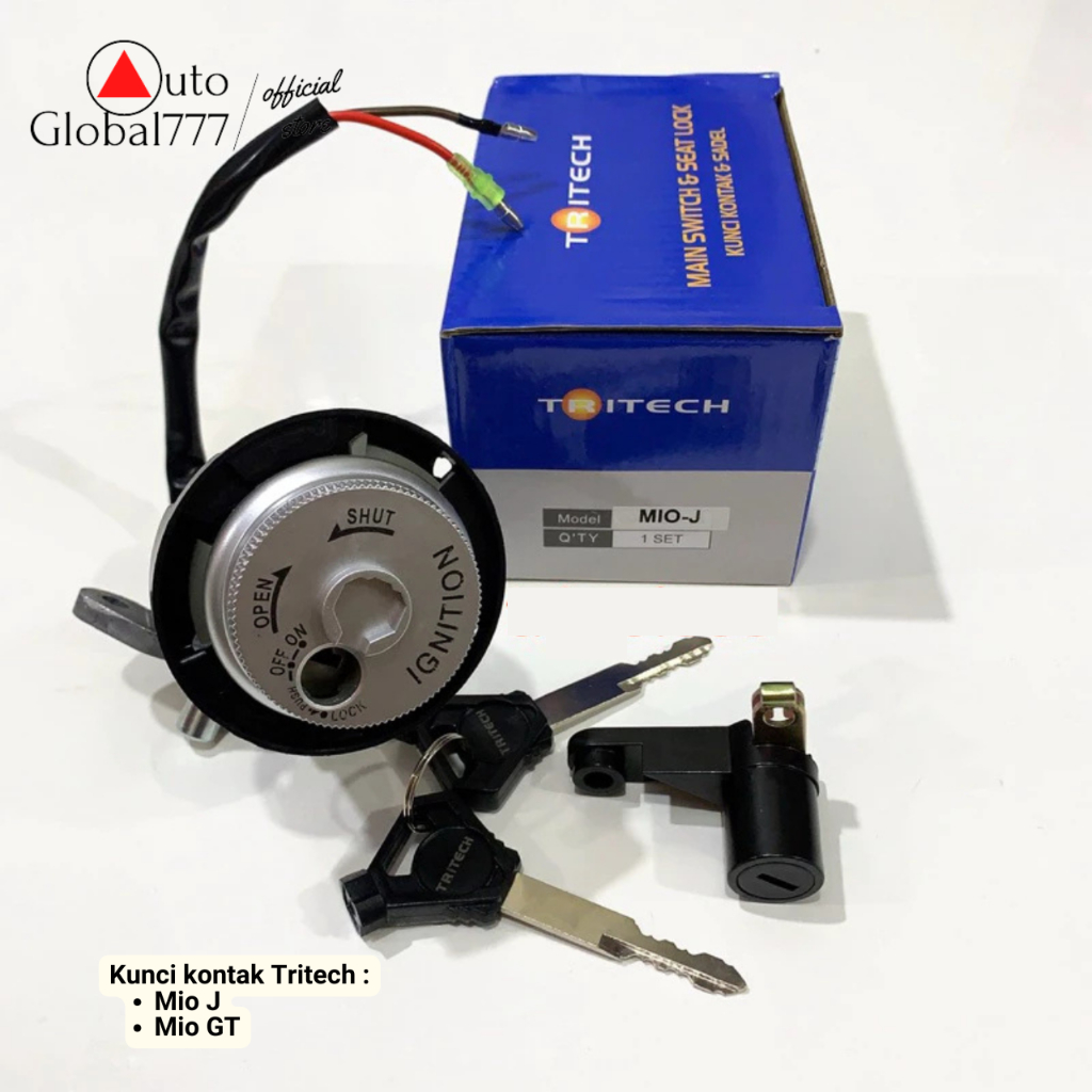 Kunci kontak set kunci jok Mio J Kunci kontak set Mio GT