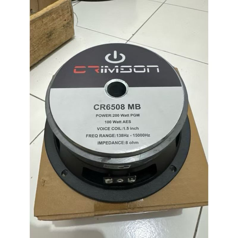 SPEAKER 6” CRIMSON CR 6508 MB