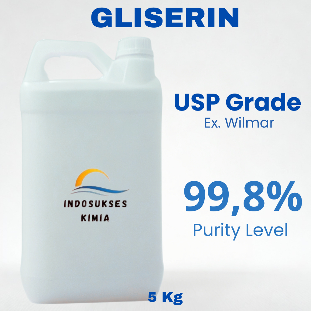 Gliserin Ex Wilmar/ Vegetable Gliserin USP Grade 5 Kg