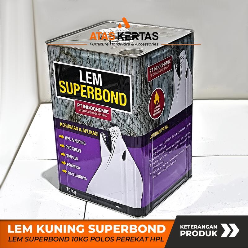 lem superbond ungu 10kg - lem kuning hpl - lem pvc sheet - lem hpl
