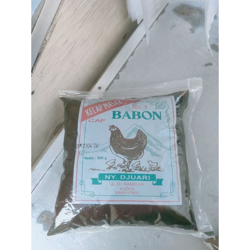 

Kecap Cap Babon 500Ml