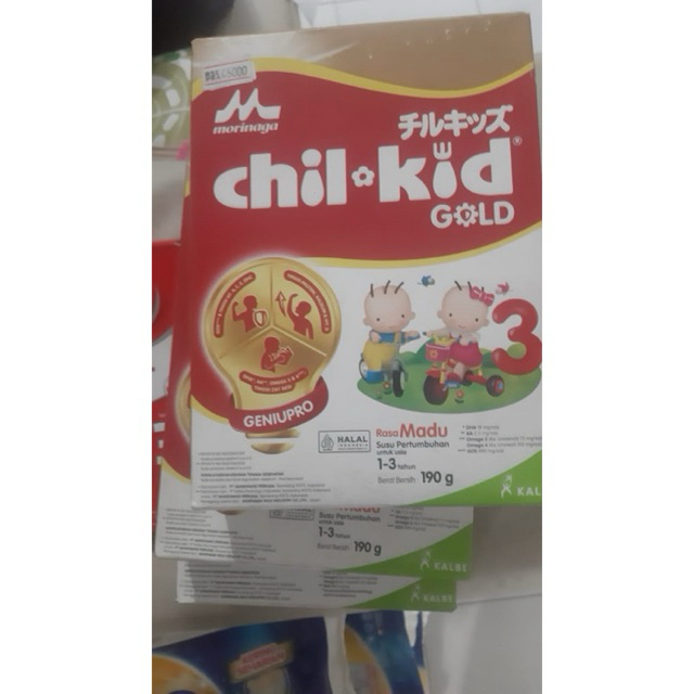 

Chil Kid tahap 3 berat 190 gr rasa Madu