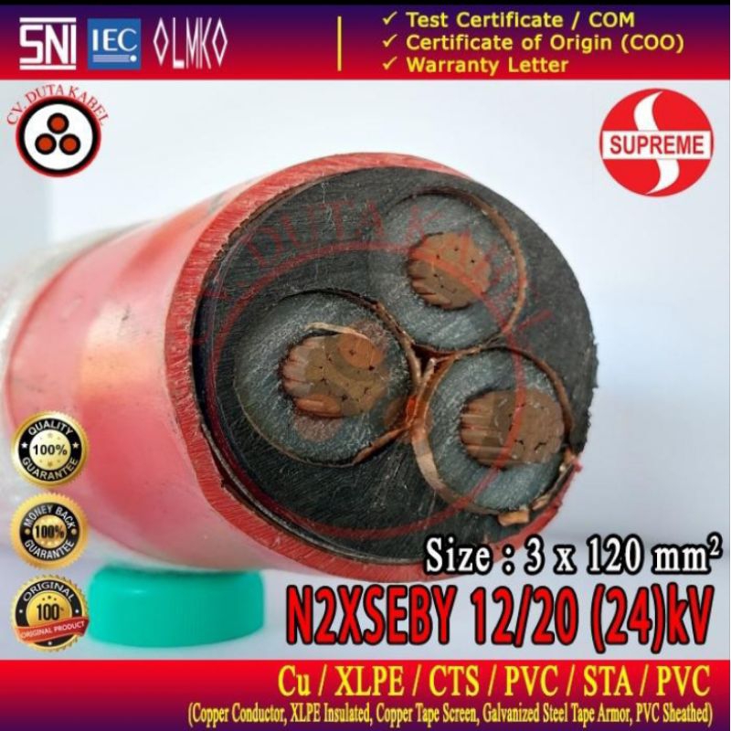 Kabel Supreme N2XSEBY 3*300