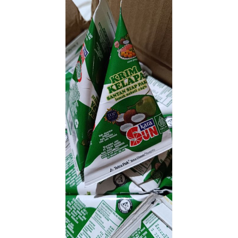 

SUN KARA SANTAN INSTAN CAIR KRUCUT /5 pcs 65 ml