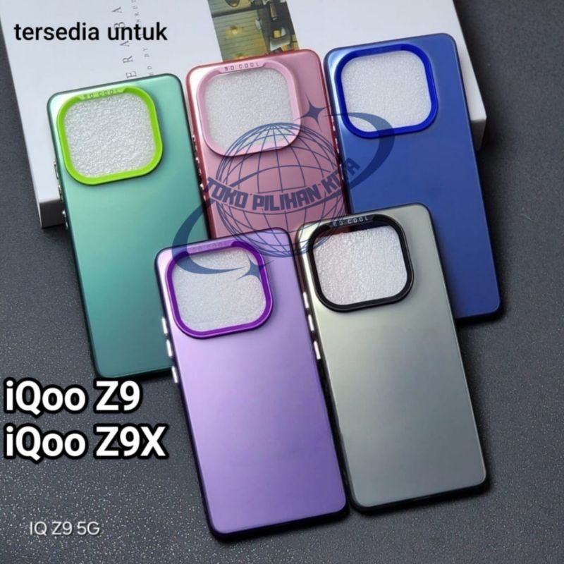 VIVO IQOO Z9 Z9X CASE MODEL SOFTCASE METALIC IMD HOLOGRAM NEW