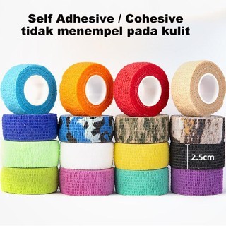 finger tape 2.5cm x 4.5m fingertape wristape kohesive taping pergelangan tangan