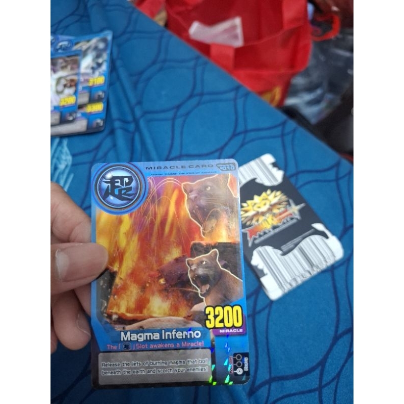 Animal Kaiser Plus Miracle Card Magma Inferno
