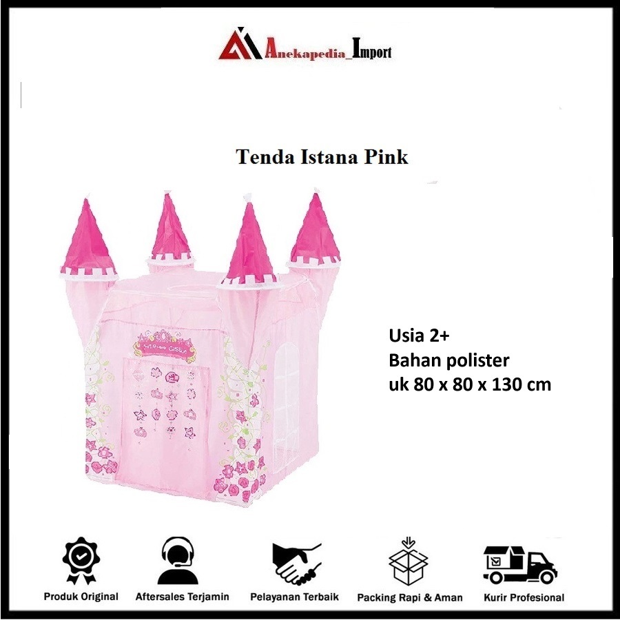 Tenda Istana Putri Anak Laki-laki & Perempuan - Tenda Bermain Anak - Tenda Anak - Tenda Mainan