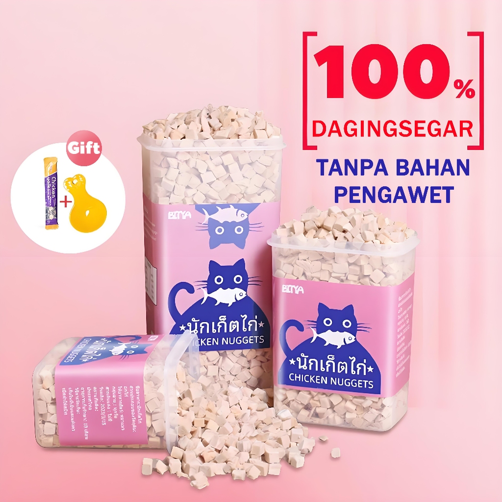 Freeze Dried Snack Anjing & Kucing | Kuning Telur Hati Ayam Snack Anjing Snack Kucing Cemilan Anjing