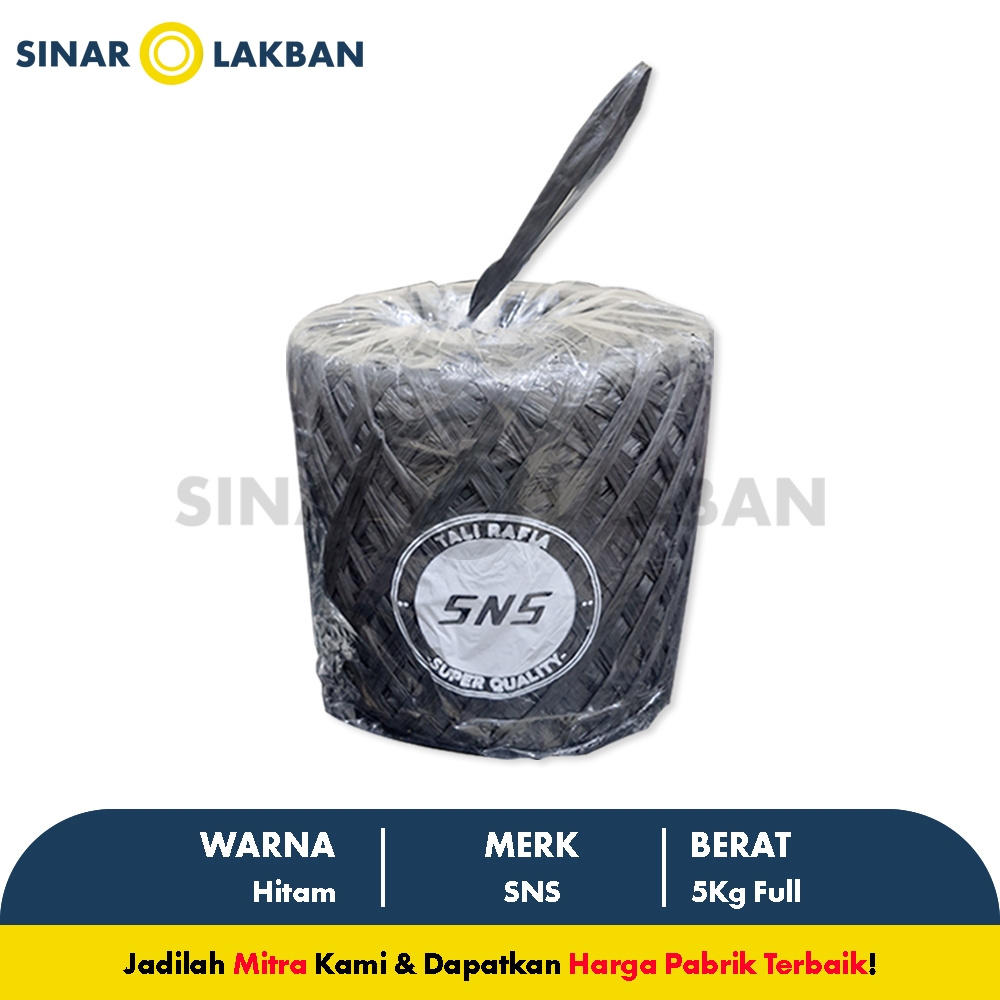 

Tali Rafia Hitam 5 KG Tebal (SINAR LAKBAN)