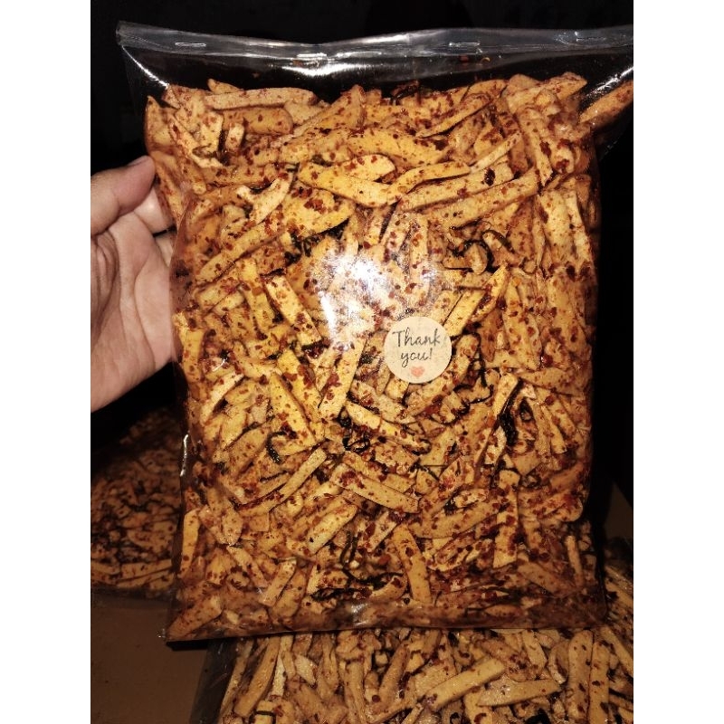 

Basreng Stik Pedas Daun Jeruk 1kg