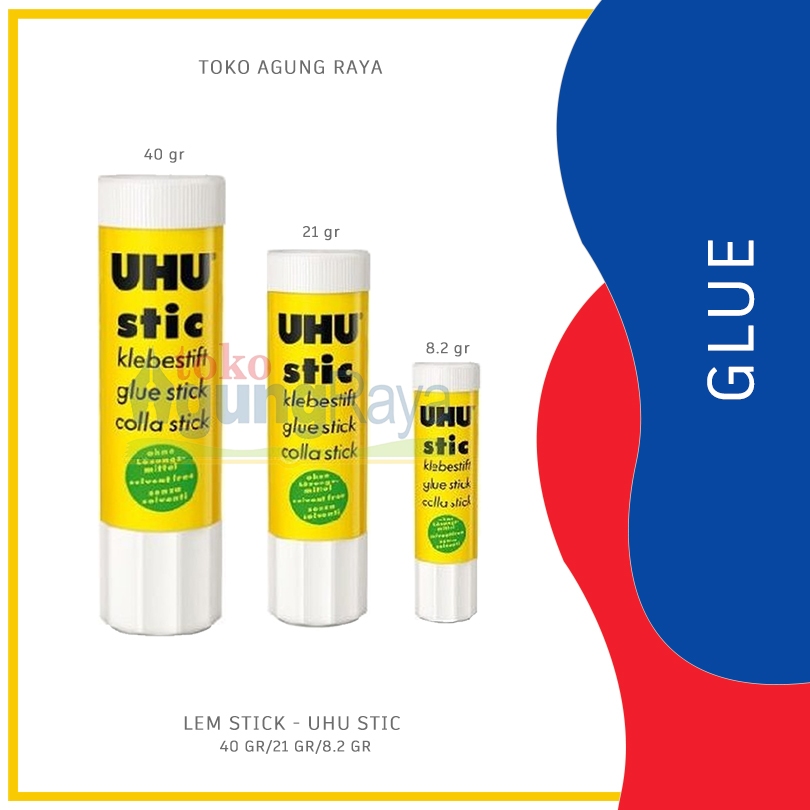 

LEM STICK - UHU STIC - 8.2 gr / 21 gr / 40 gr