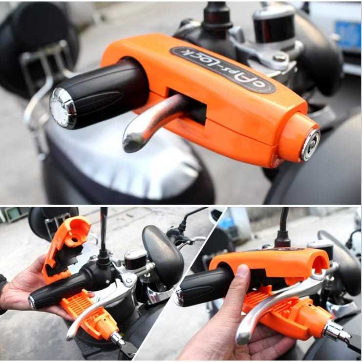 NEW Capslock 4689 Gembok Stang Motor Gembok Motor Anti Maling / Gembok Motor Anti Maling