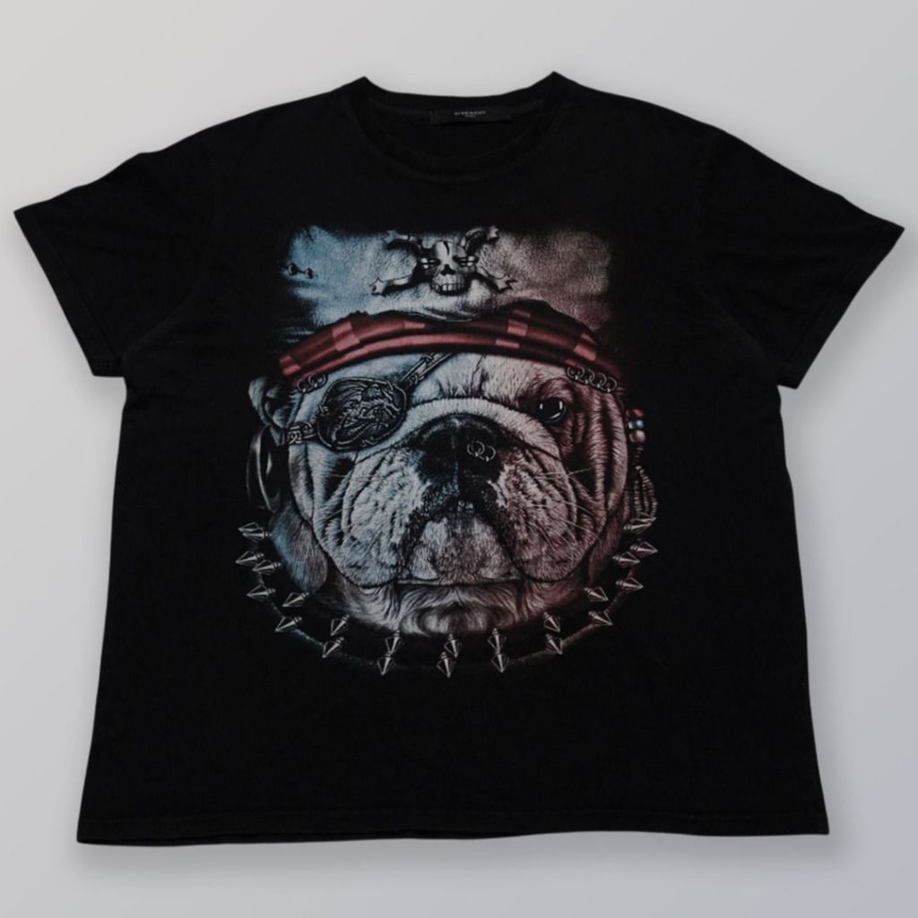 KAOS GIVENCHY PARIS BULDOG ART