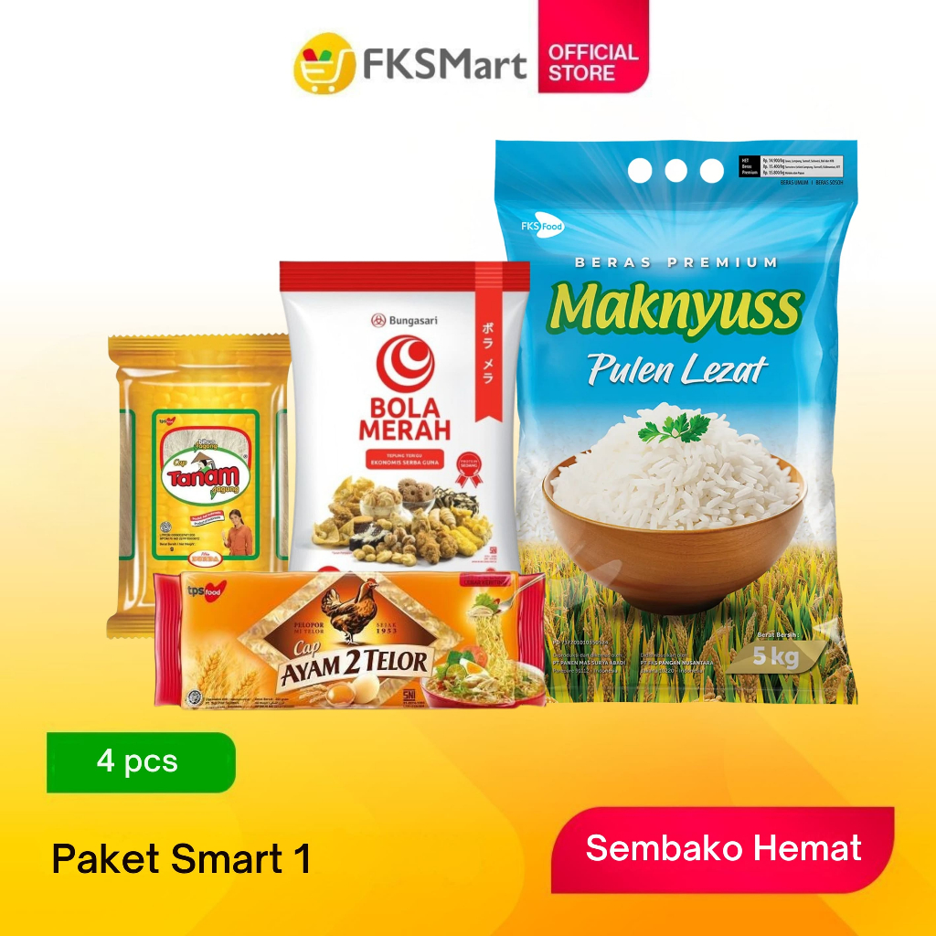 

Sembako Hemat Paket Smart 1