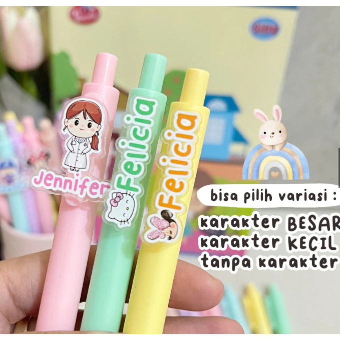

UV CUSTOM Pena Karakter lucu Gel Pulpen Karakter Pen Tinta Gel Lucu Alat Tulis Karakter Superhero pulpen aesthetic pulpen MERCHANDISE OFFICIAL PULPEN LOVE ACADEMY
