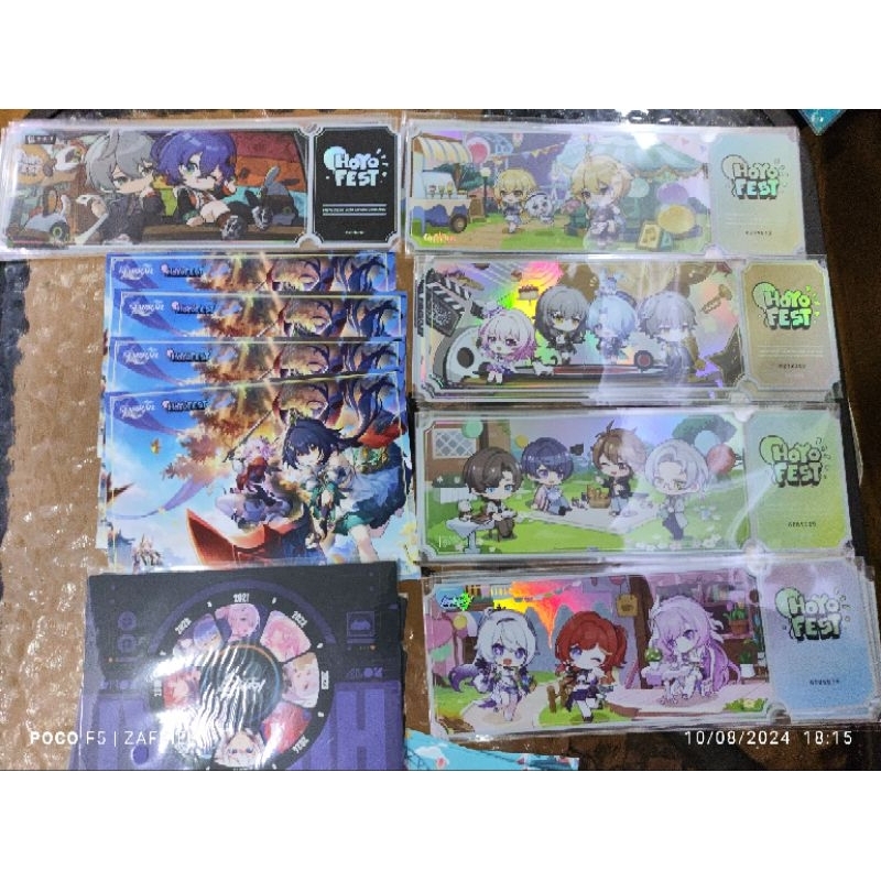 Hoyofest 2024 Official Merch, Genshin, HSR, Zenless Zone Zero, HI3